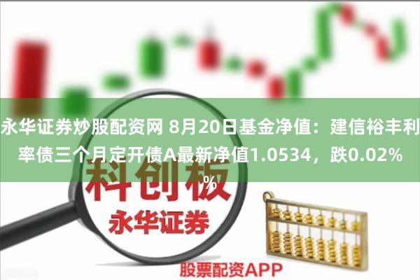 永华证券炒股配资网 8月20日基金净值：建信裕丰利率债三个月定开债A最新净值1.0534，跌0.02%