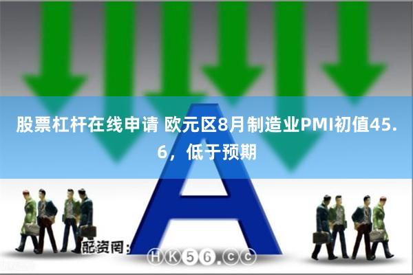股票杠杆在线申请 欧元区8月制造业PMI初值45.6，低于预期