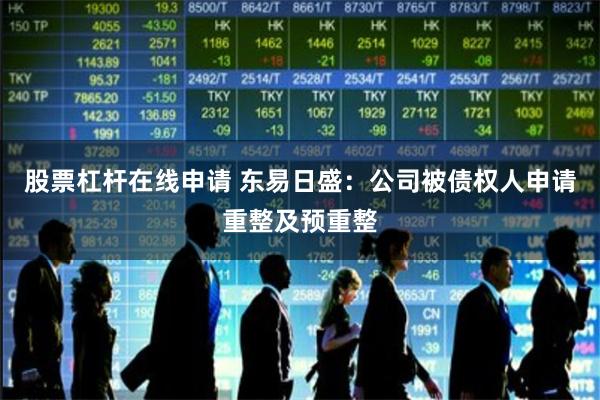 股票杠杆在线申请 东易日盛：公司被债权人申请重整及预重整