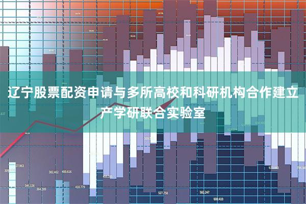 辽宁股票配资申请与多所高校和科研机构合作建立产学研联合实验室